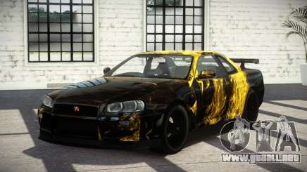 Nissan Skyline R34 Zq S7 para GTA 4