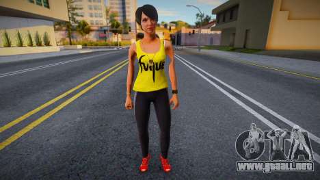 Ped3 from GTA V para GTA San Andreas