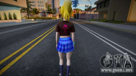 Love Live - Tshirt 131 para GTA San Andreas