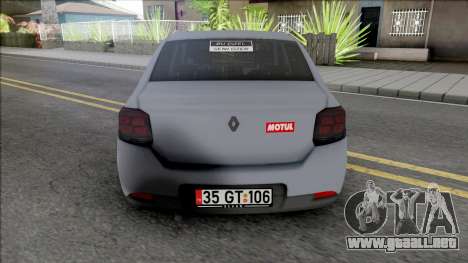 Renault Symbol Custom para GTA San Andreas