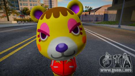 Animal Crossing - Tammy para GTA San Andreas