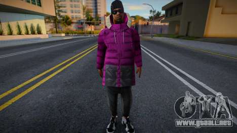 Ballas de invierno3 para GTA San Andreas