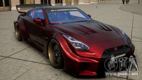 Nissan GTR35 变色版本