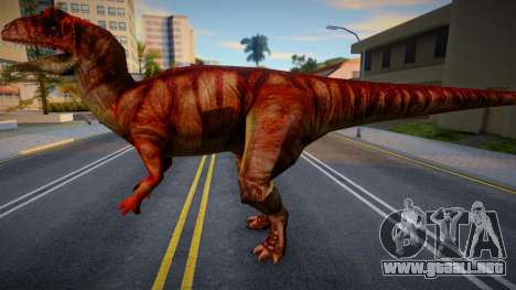 Allosaurus para GTA San Andreas
