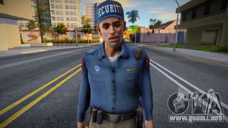 David Madsen security guard para GTA San Andreas