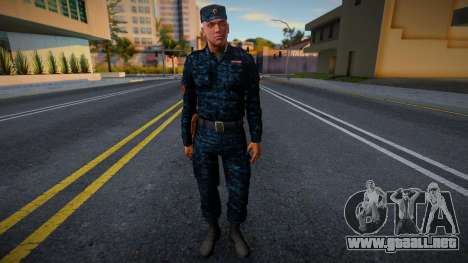Sargento Mayor del Servicio de Seguridad de la F para GTA San Andreas