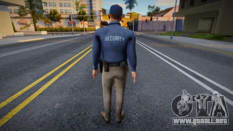 David Madsen security guard para GTA San Andreas