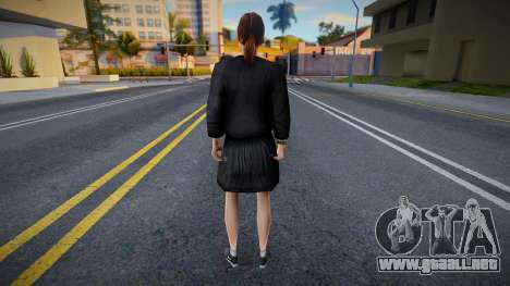 Chica con falda para GTA San Andreas