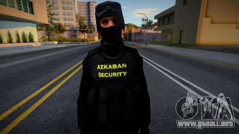 Azkaban Security Tactical Uniform 1 para GTA San Andreas