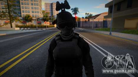 Fuerzas Especiales v1 para GTA San Andreas