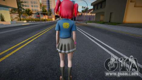 Love Live - Tshirt 114 para GTA San Andreas