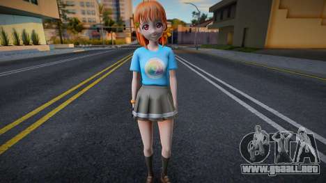 Love Live - Tshirt 159 para GTA San Andreas