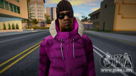 Ballas de invierno3 para GTA San Andreas