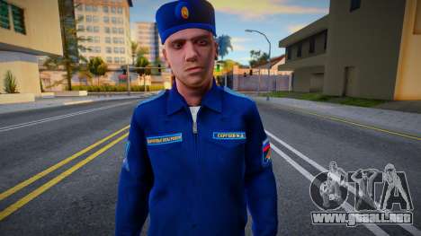 VKS privado en uniforme de oficina para GTA San Andreas