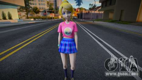 Love Live - Tshirt 157 para GTA San Andreas