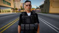 Policía con chaleco antibalas v1 para GTA San Andreas