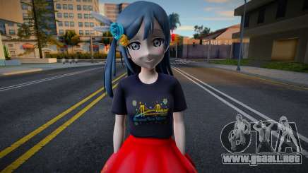 Love Live - Tshirt 113 para GTA San Andreas