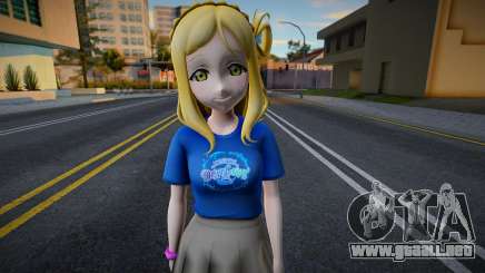 Love Live - Tshirt 5 para GTA San Andreas