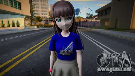 Love Live - Tshirt 20 para GTA San Andreas