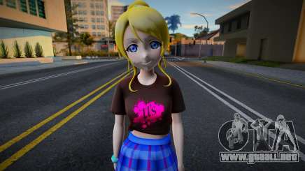 Love Live - Tshirt 131 para GTA San Andreas