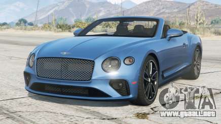 Bentley Continental GT Convertible 2019〡add-on para GTA 5