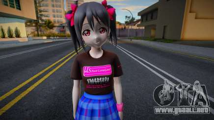 Love Live - Tshirt 93 para GTA San Andreas