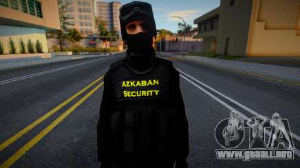 Azkaban Security Tactical Uniform 1 para GTA San Andreas