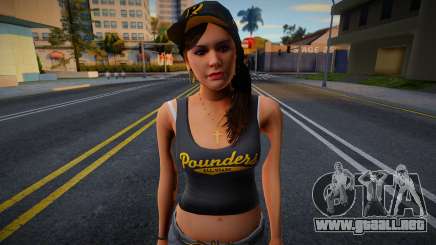 Vagos Girl from GTA V 3 para GTA San Andreas