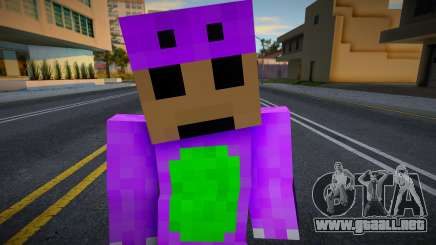 Patrick Fitzgerald from Minecraft 12 para GTA San Andreas