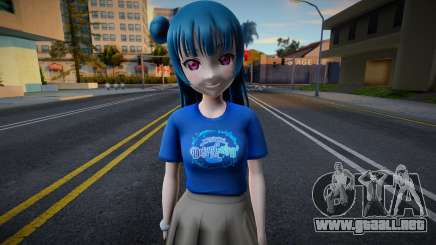 Love Live - Tshirt 2 para GTA San Andreas