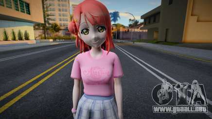 Love Live - Tshirt 106 para GTA San Andreas