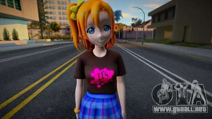 Love Live - Tshirt 127 para GTA San Andreas