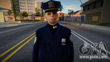 Piel de policía de invierno 1 para GTA San Andreas