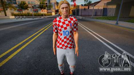Luka Modric para GTA San Andreas