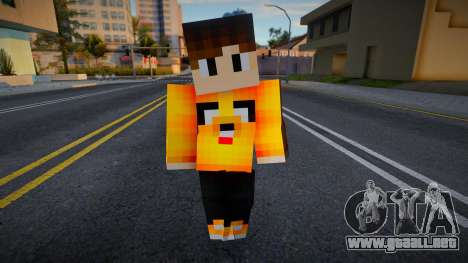 Minecraft Boy Skin 18 para GTA San Andreas