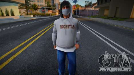 Wmydrug en una máscara protectora para GTA San Andreas