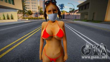 Hfybe en una máscara protectora para GTA San Andreas