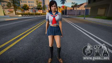 New DOAXVV Kokoro Sailor School para GTA San Andreas