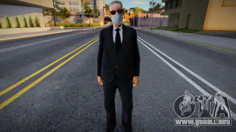 Wmomib en una máscara protectora para GTA San Andreas