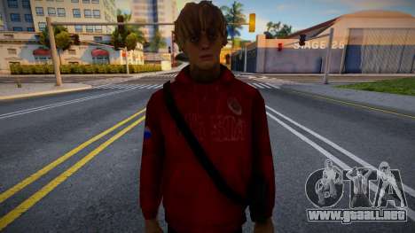 Un joven con un bolso para GTA San Andreas