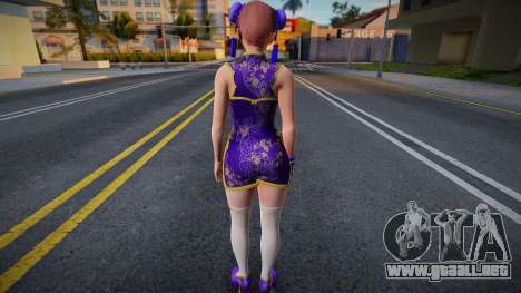 Honoka Dress Costume para GTA San Andreas