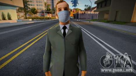 Wmybu en una máscara protectora para GTA San Andreas
