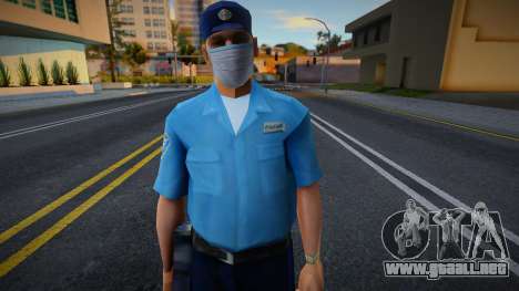 Wmysgrd en una máscara protectora para GTA San Andreas