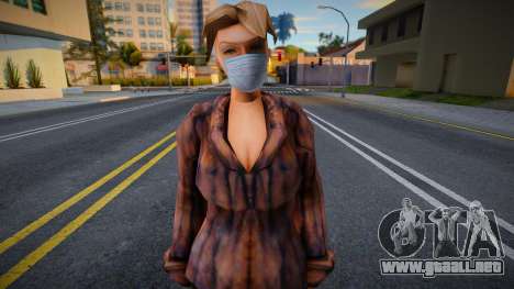Vwfypro en una máscara protectora para GTA San Andreas