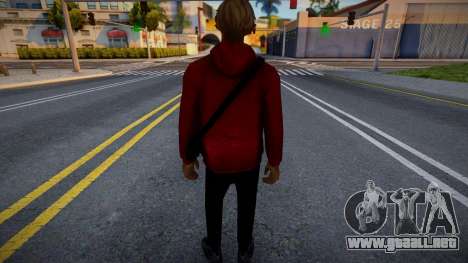 Un joven con un bolso para GTA San Andreas