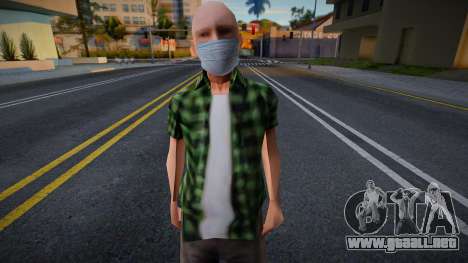 Swmost en una máscara protectora para GTA San Andreas