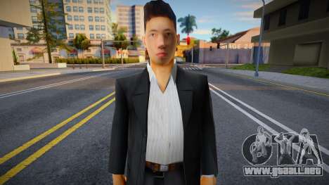 Un hombre con traje de negocios para GTA San Andreas