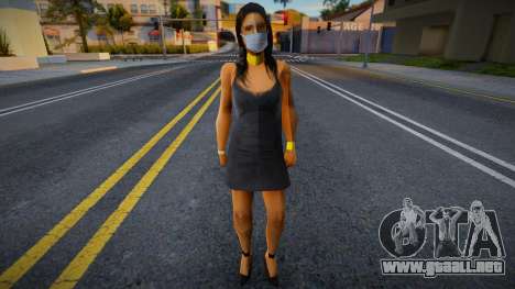 Bfyri en una máscara protectora para GTA San Andreas