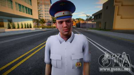 Agente de policía de tránsito 1 para GTA San Andreas