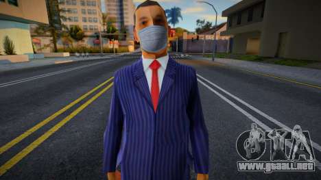 Somybu con una máscara protectora para GTA San Andreas